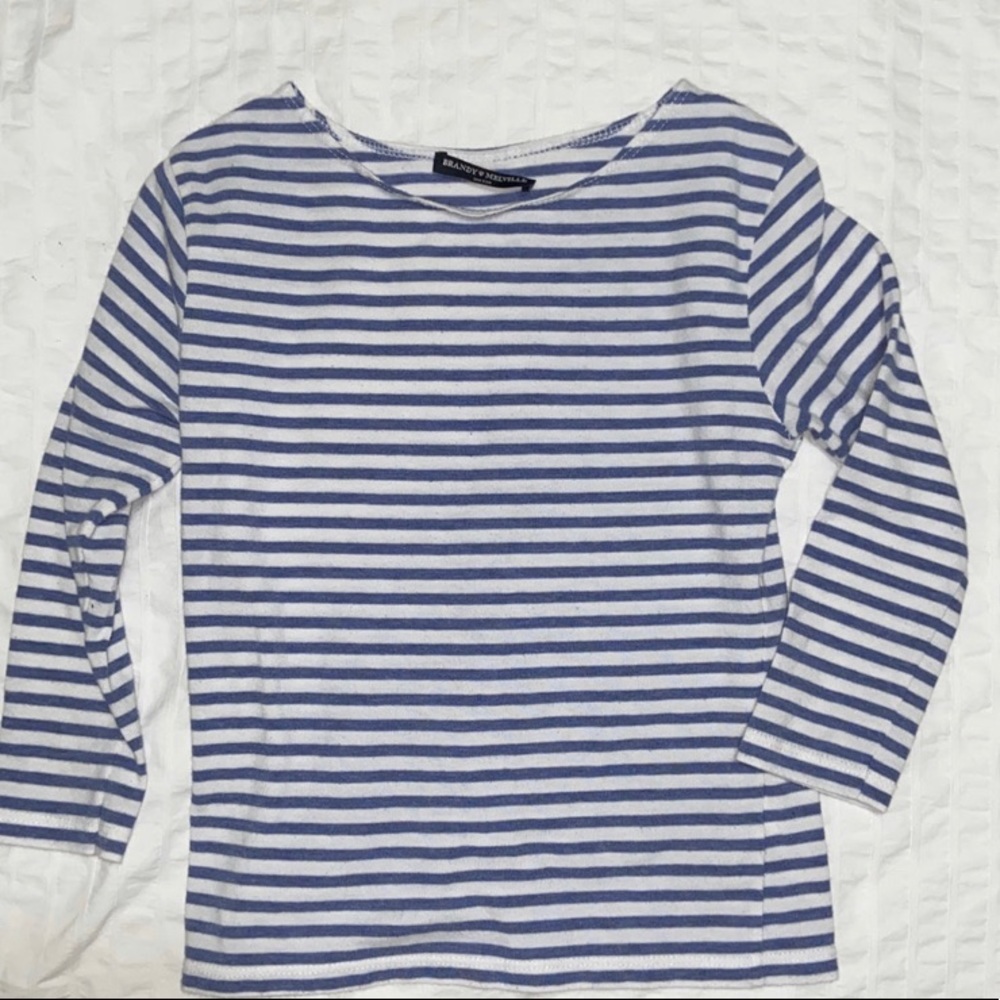 Brandy Melville Striped Crop Top